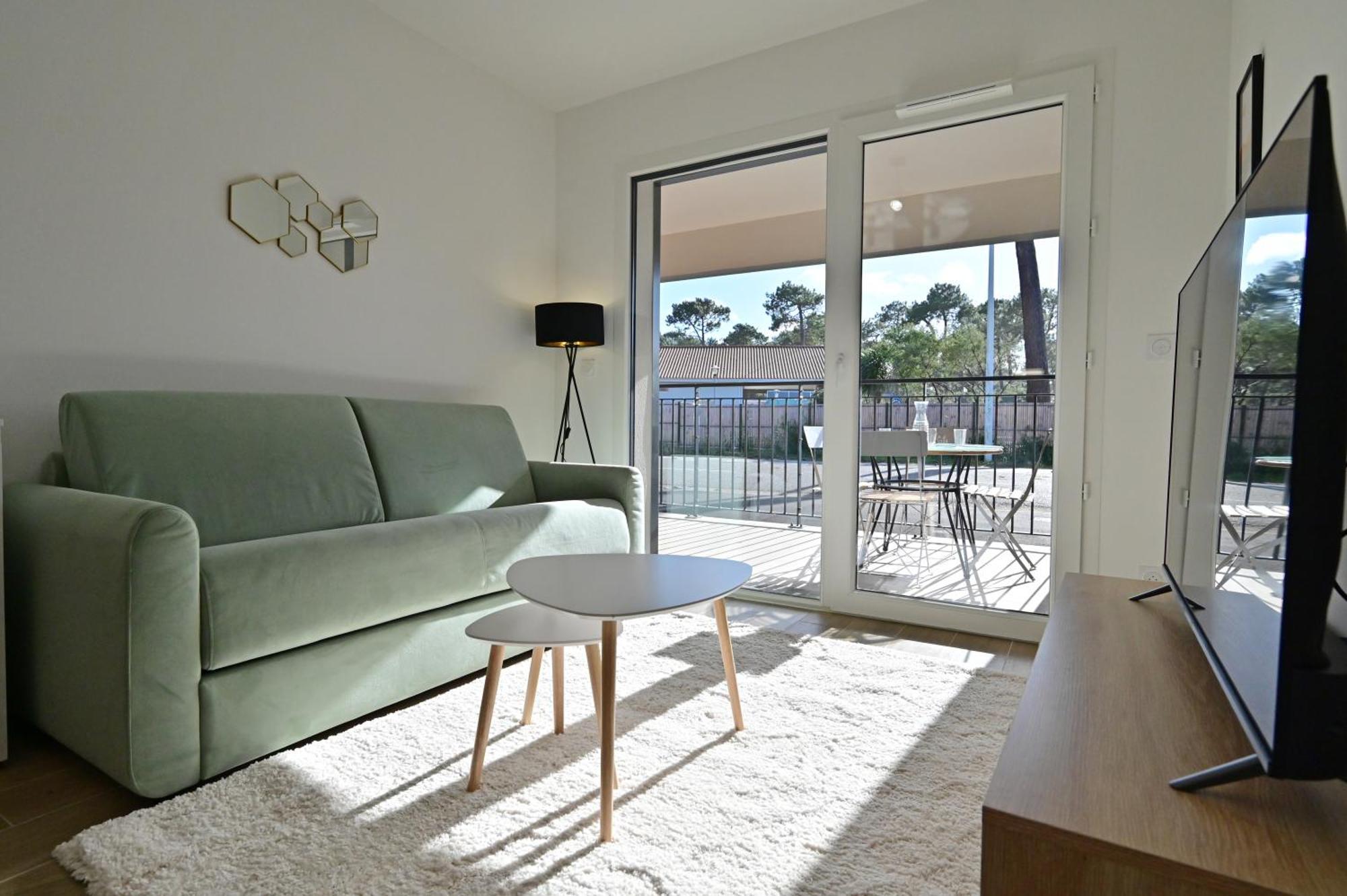 Biscawai Chaleureux Et Cosy Avec Terrasse Apartment Biscarrosse Exterior photo