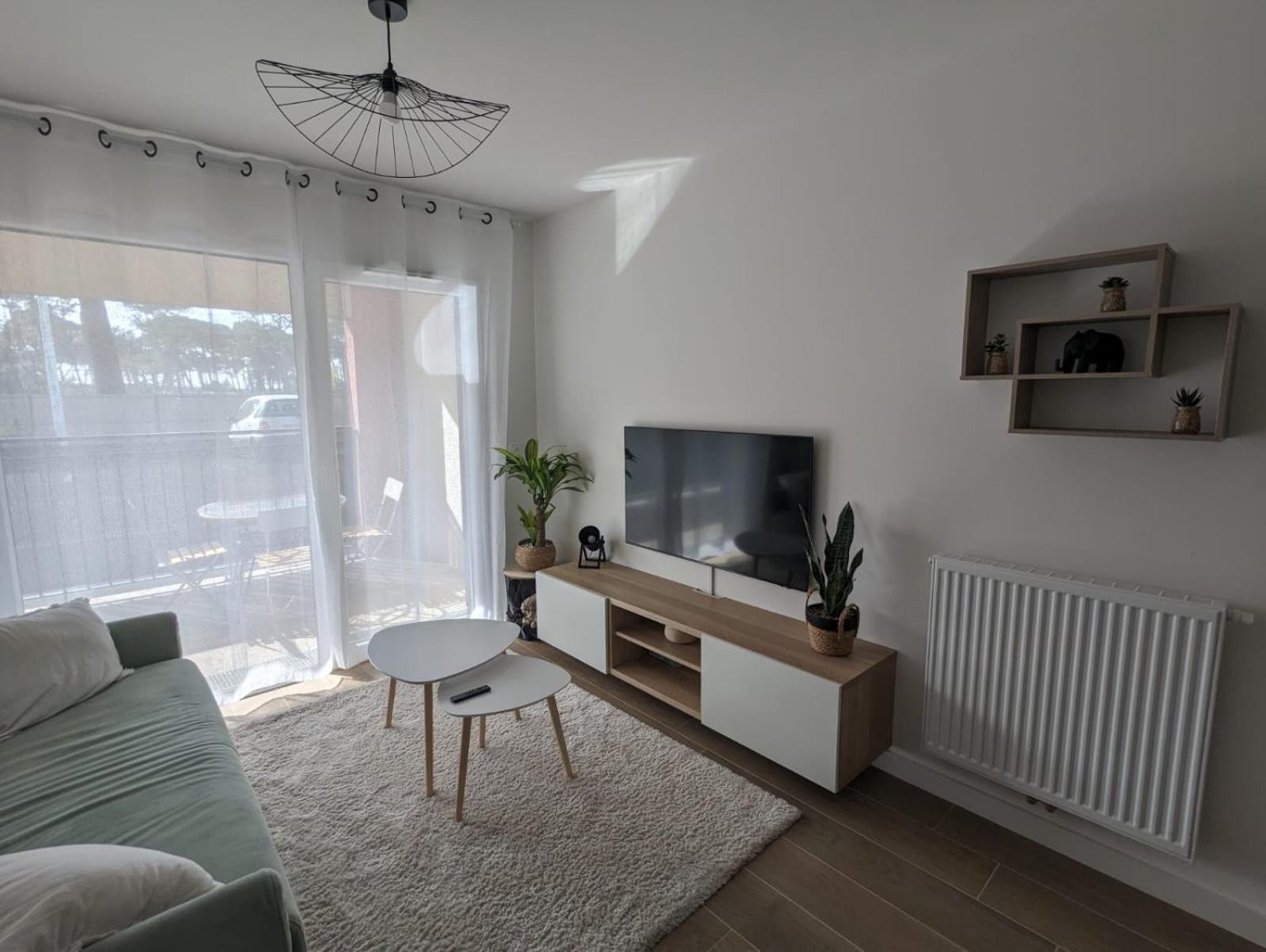 Biscawai Chaleureux Et Cosy Avec Terrasse Apartment Biscarrosse Exterior photo