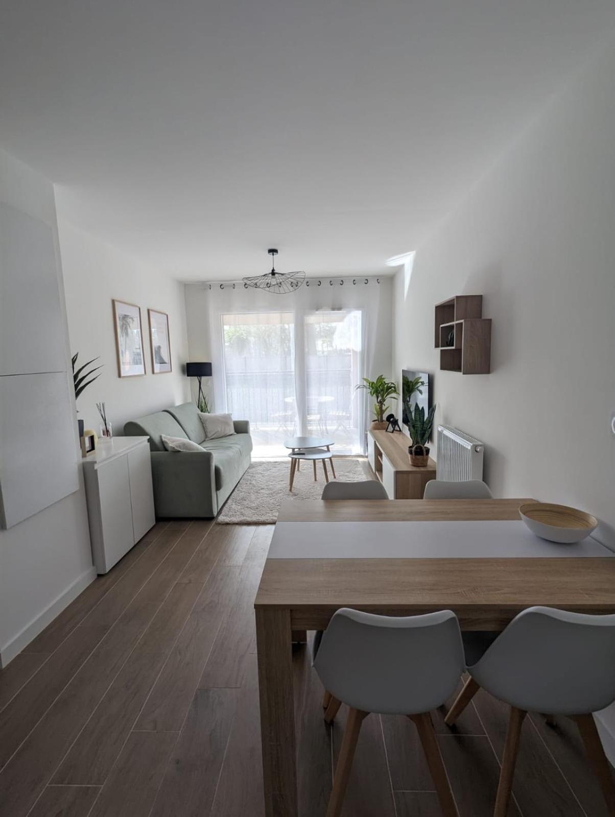 Biscawai Chaleureux Et Cosy Avec Terrasse Apartment Biscarrosse Exterior photo